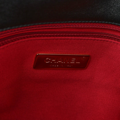 Chanel Lambskin Quilted Medium Chanel 19 Flap Black 6 of 9