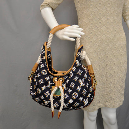 Louis Vuitton Canvas Monogram Cruise Bulles MM Navy 2 of 8