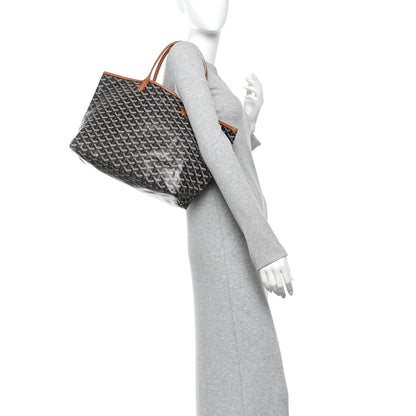 Goyard Goyardine Saint Louis PM Black Gold 2 of 11