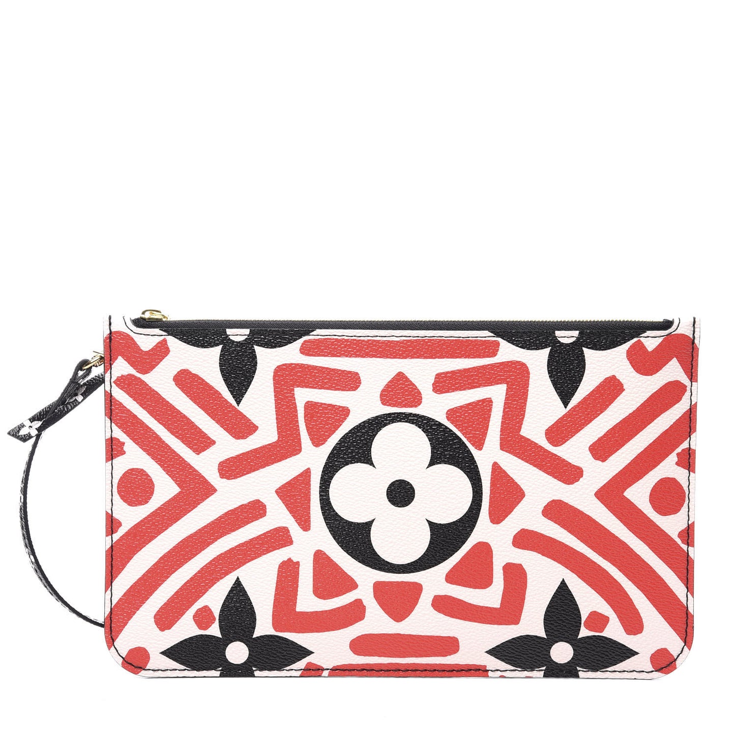 Monogram Giant Crafty Neverfull MM GM Pochette Creme Rouge Black