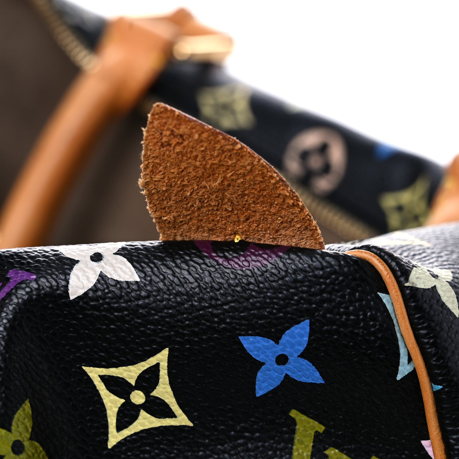 Louis Vuitton Monogram Multicolor Keepall 45 Black 11 of 35