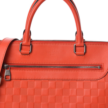 Louis Vuitton Damier Infini Porte-Documents Jour Briefcase Magma 9 of 9