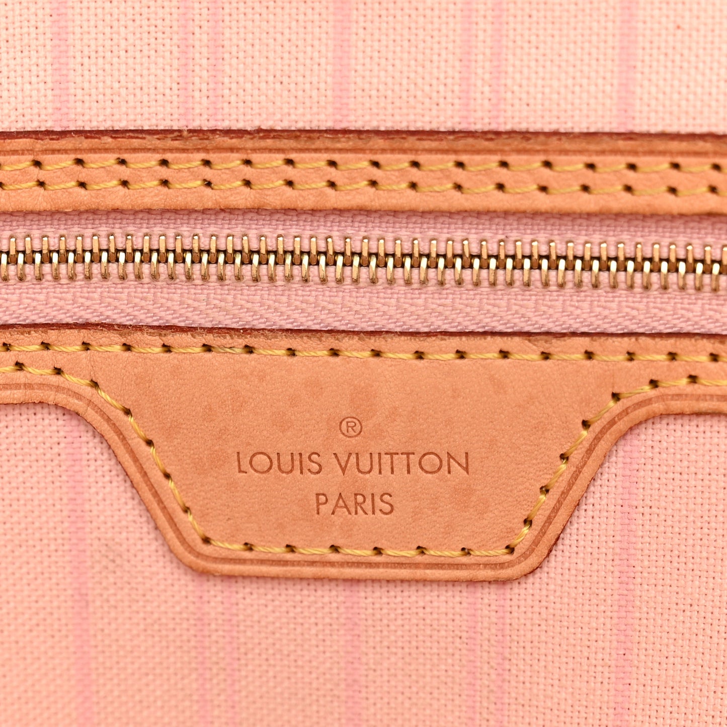 Damier Azur Neo Neverfull MM Rose Ballerine