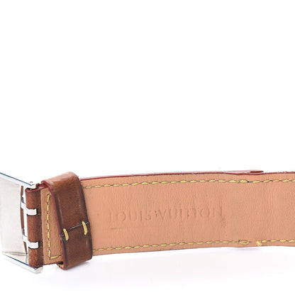 Louis Vuitton Monogram Multicolor 28mm Tambour Murakami Watch Strap White 6 of 6