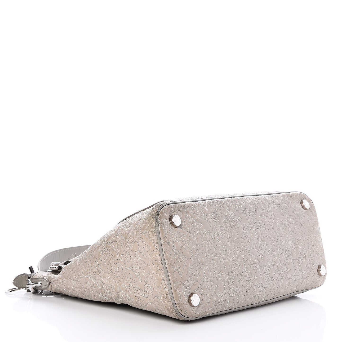 Monogram Lambskin Antheia IXIA PM Gris Clair