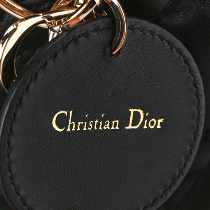 Christian Dior Lambskin Cannage Medium Lady D-Joy Black 7 of 10