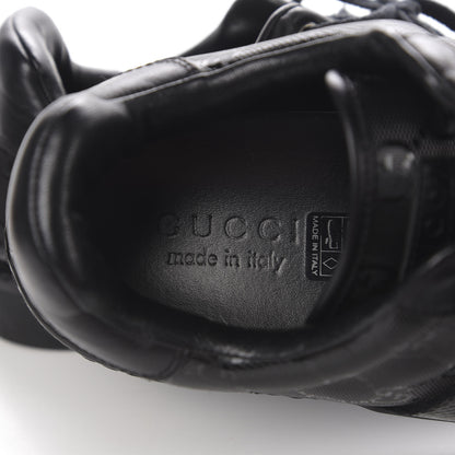 Gucci Imprime Monogram Mens Sneakers 9.5 Black 6 of 8