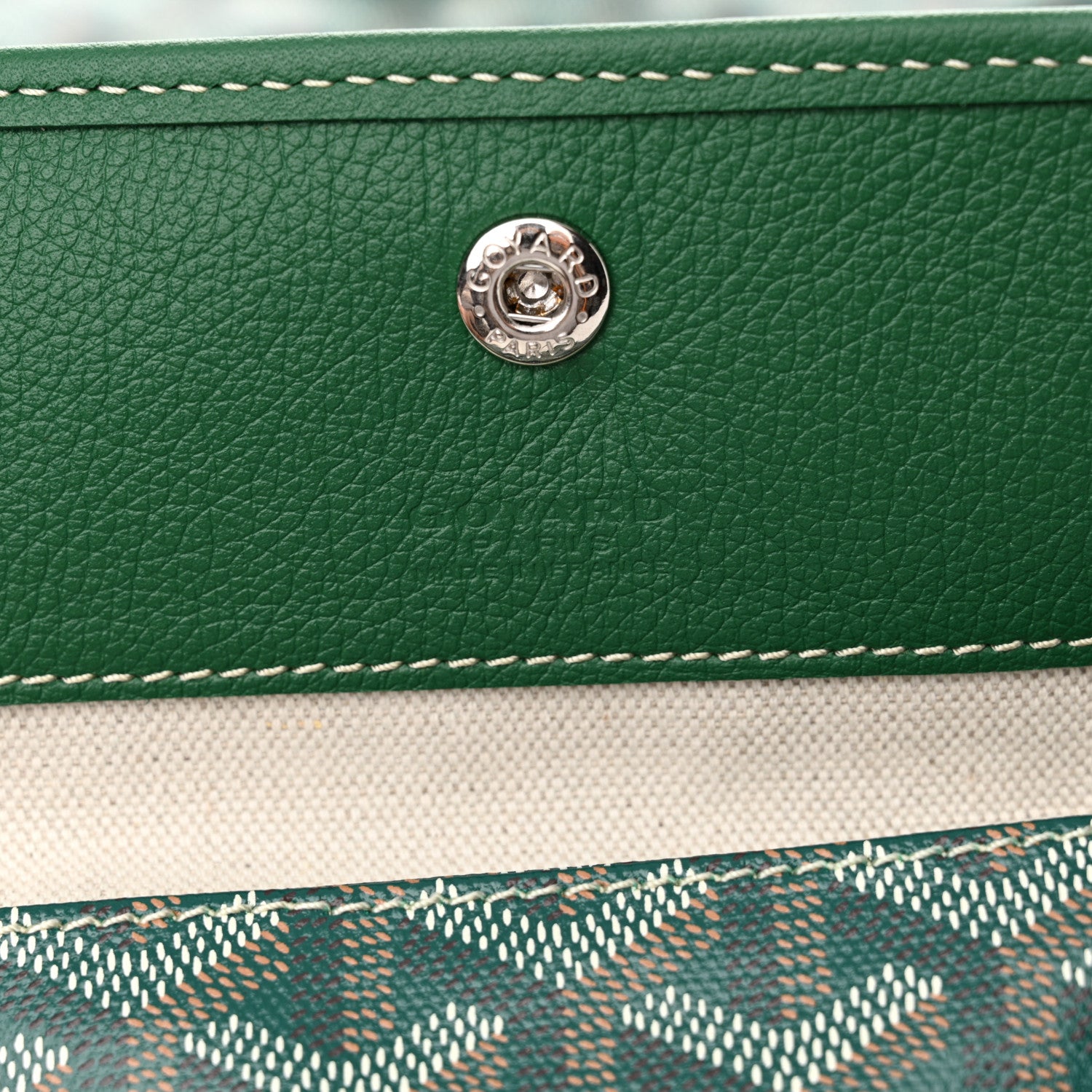 Goyard Goyardine Saint Louis GM Green 6 of 11