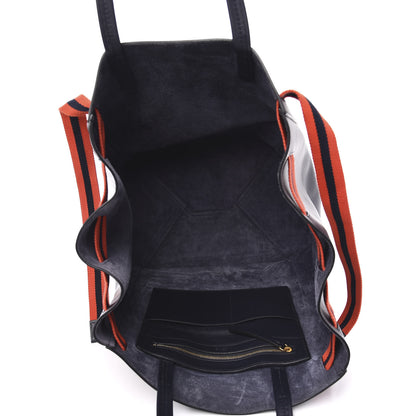 Celine Calfskin Large Belt Cabas Phantom Navy Blue 4 of 10