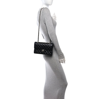 Chanel Caviar Quilted Small Double Flap Black 2 of 10