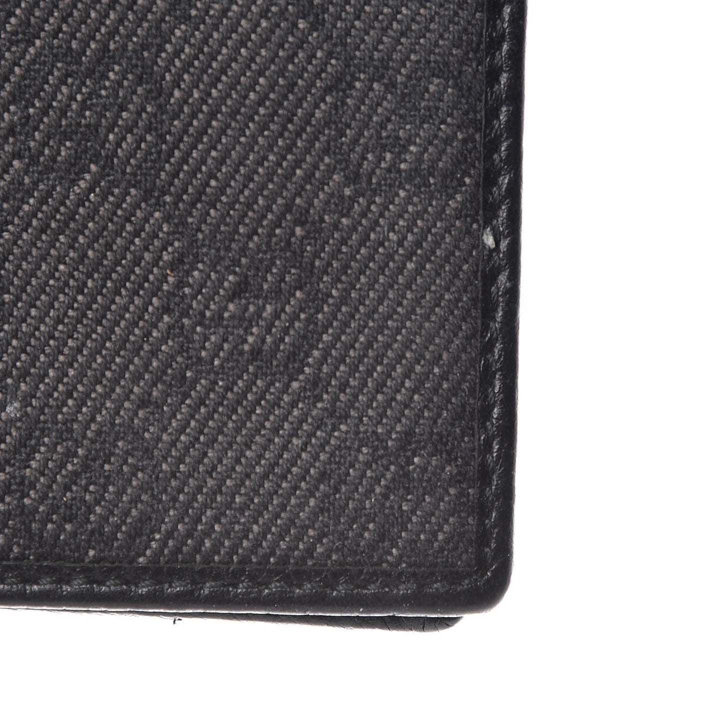 Monogram Mens Bi-Fold Wallet Black