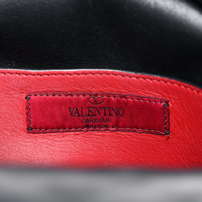 Valentino Garavani Nappa Quilted Small Rockstud Spike Backpack Black 7 of 14