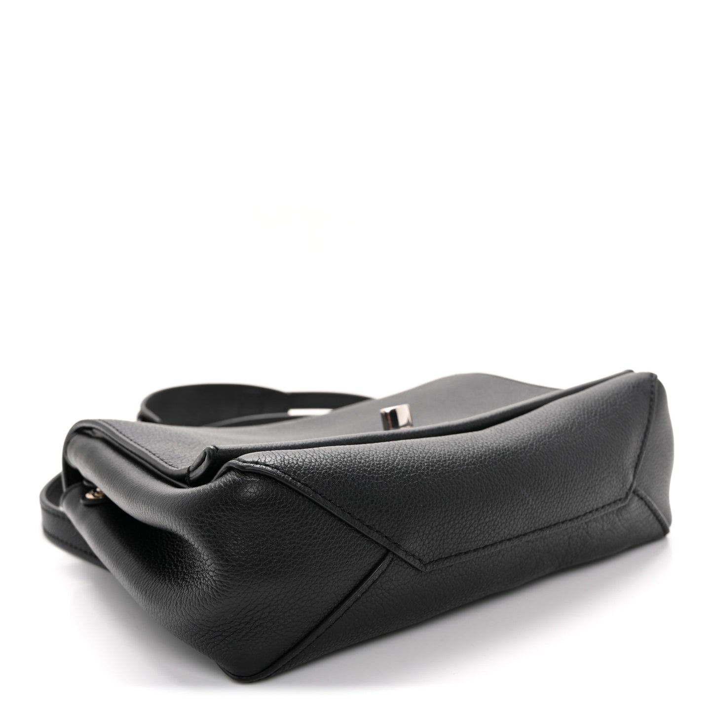 Calfskin Lockme II Chain Bag BB Black