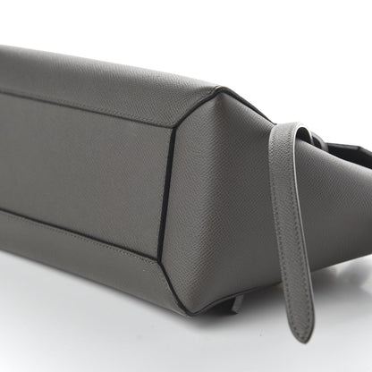 Celine Grained Calfskin Micro Belt Bag Grey 7 of 8