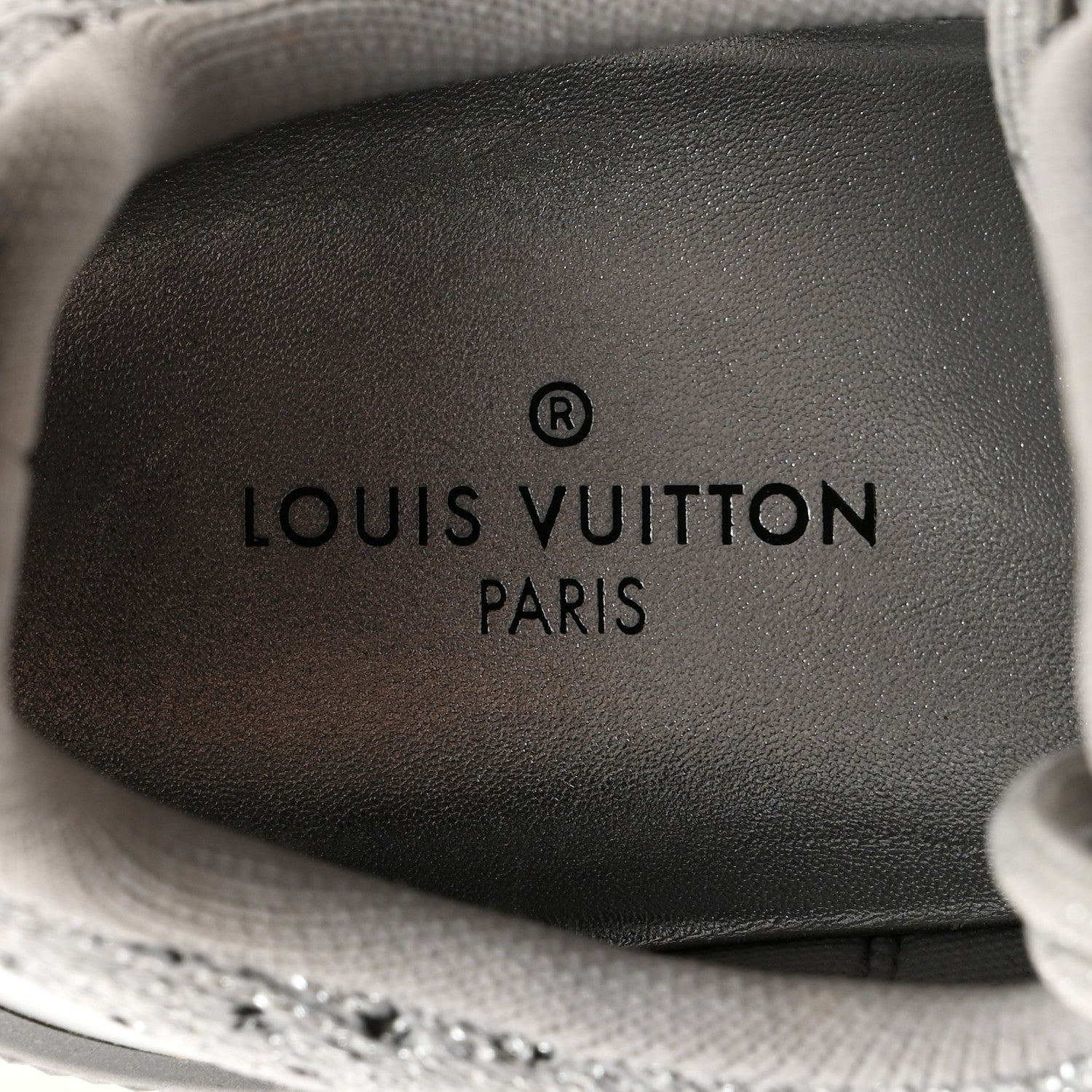 Louis Vuitton Technical Nylon Monogram Rubber Aftergame Sneakers 40 Silver 6 of 9