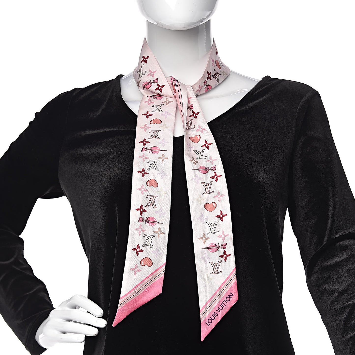 Silk Monogram A la Folie BB Bandeau Light Pink