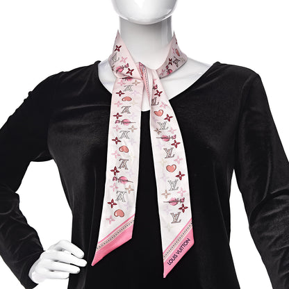 Louis Vuitton Silk Monogram A la Folie BB Bandeau Light Pink 2 of 4