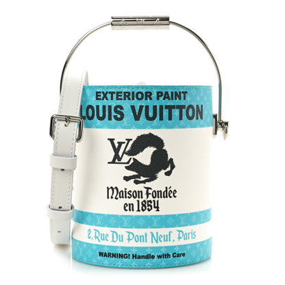 Louis Vuitton Monogram LV Paint Can Turquoise 1 of 10