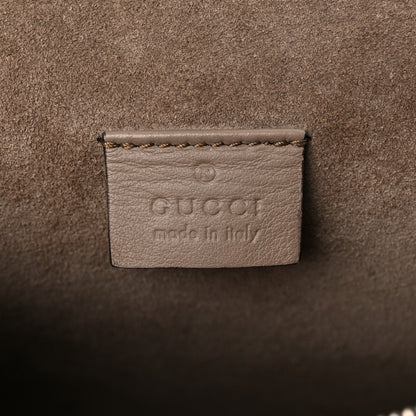 Gucci GG Supreme Monogram Lightning Embroidered Medium Dionysus Shoulder Bag Beige 5 of 13