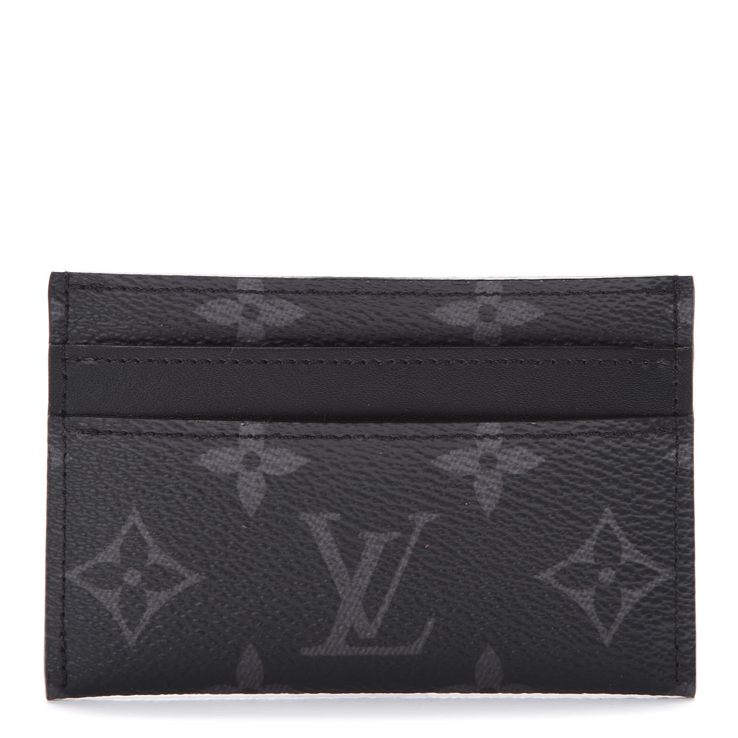 Louis Vuitton Monogram Eclipse Porte-Cartes Double Card Holder 1 of 7