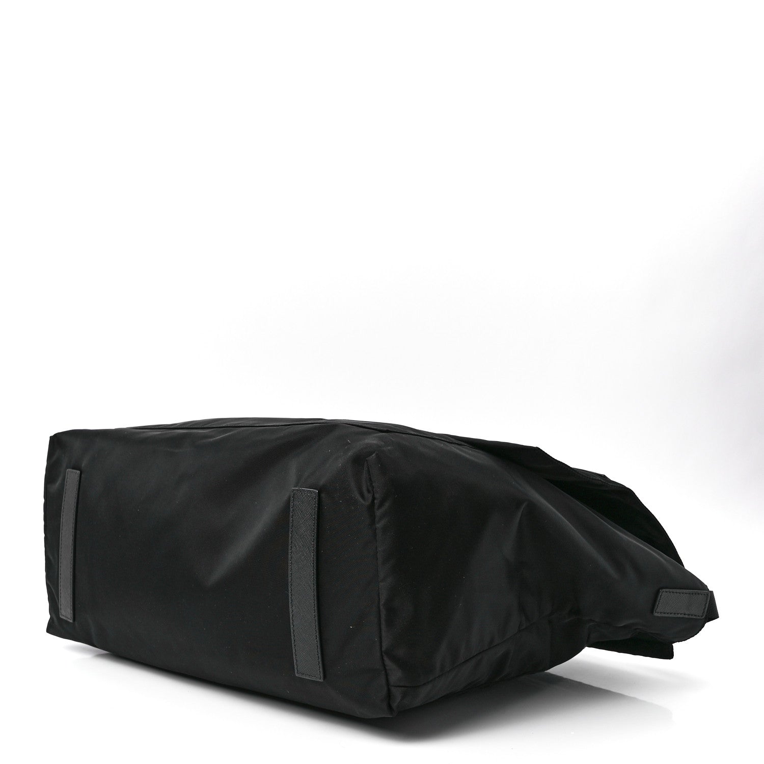 Prada Tessuto Nylon Saffiano Racing Logo Messenger Bag Black 11 of 13