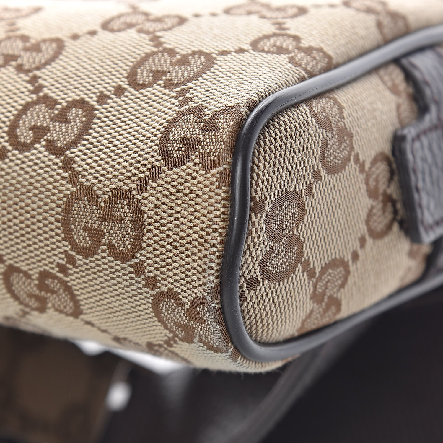 Gucci Monogram Belt Bag Dark Brown 10 of 10