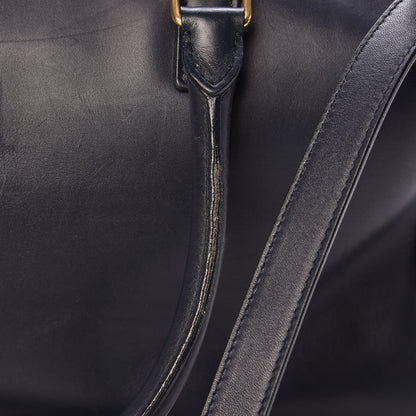 Saint Laurent Calfskin Classic Duffle 6 Marine 14 of 18