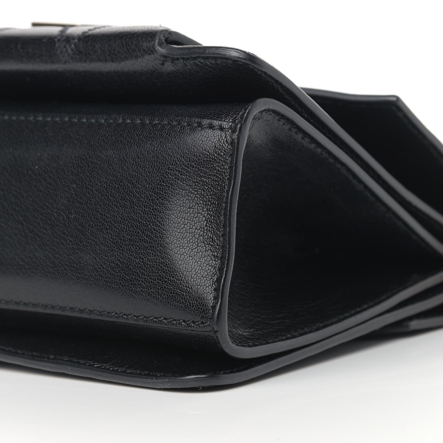 Givenchy Goatskin Quilted Small GV3 Shoulder Bag Black 8 of 12