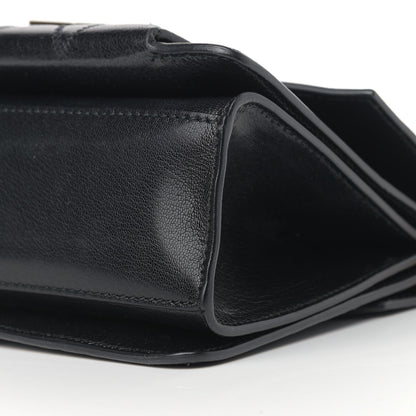 Givenchy Goatskin Quilted Small GV3 Shoulder Bag Black 8 of 12