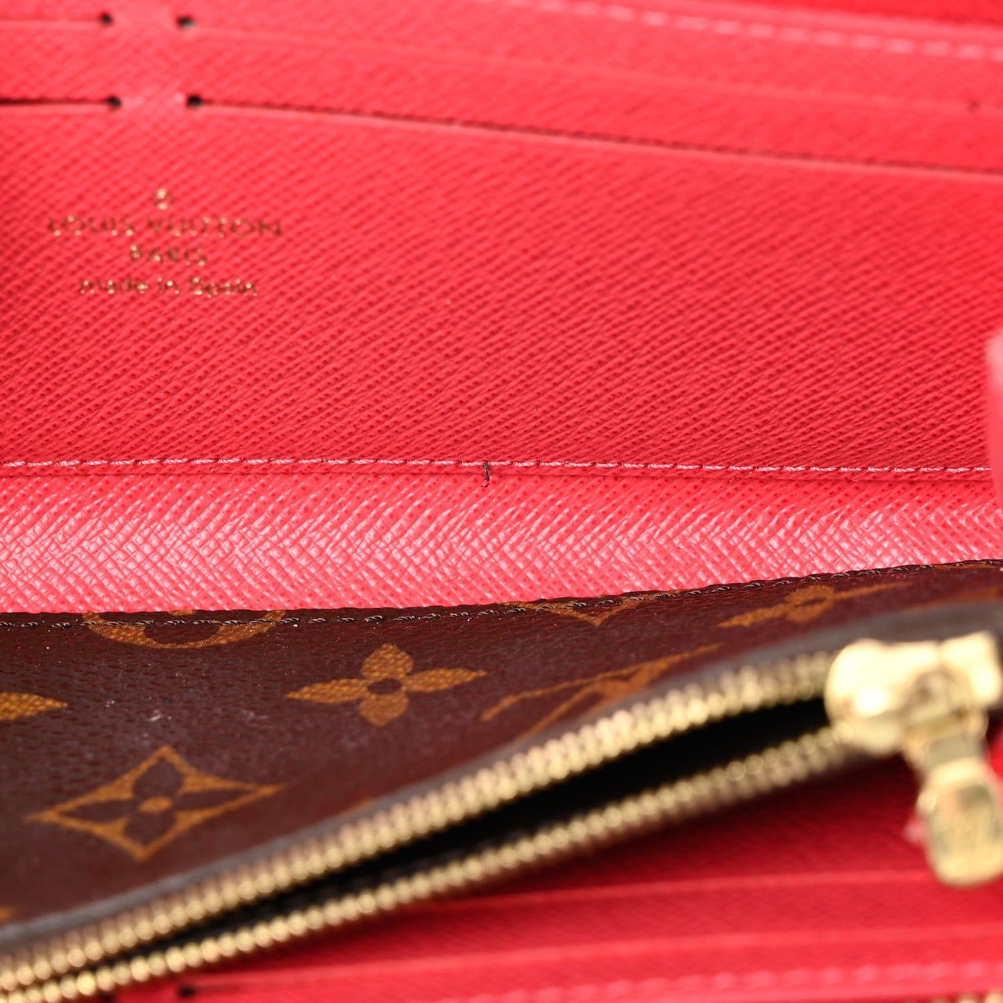 Monogram Clemence Wallet Grenade