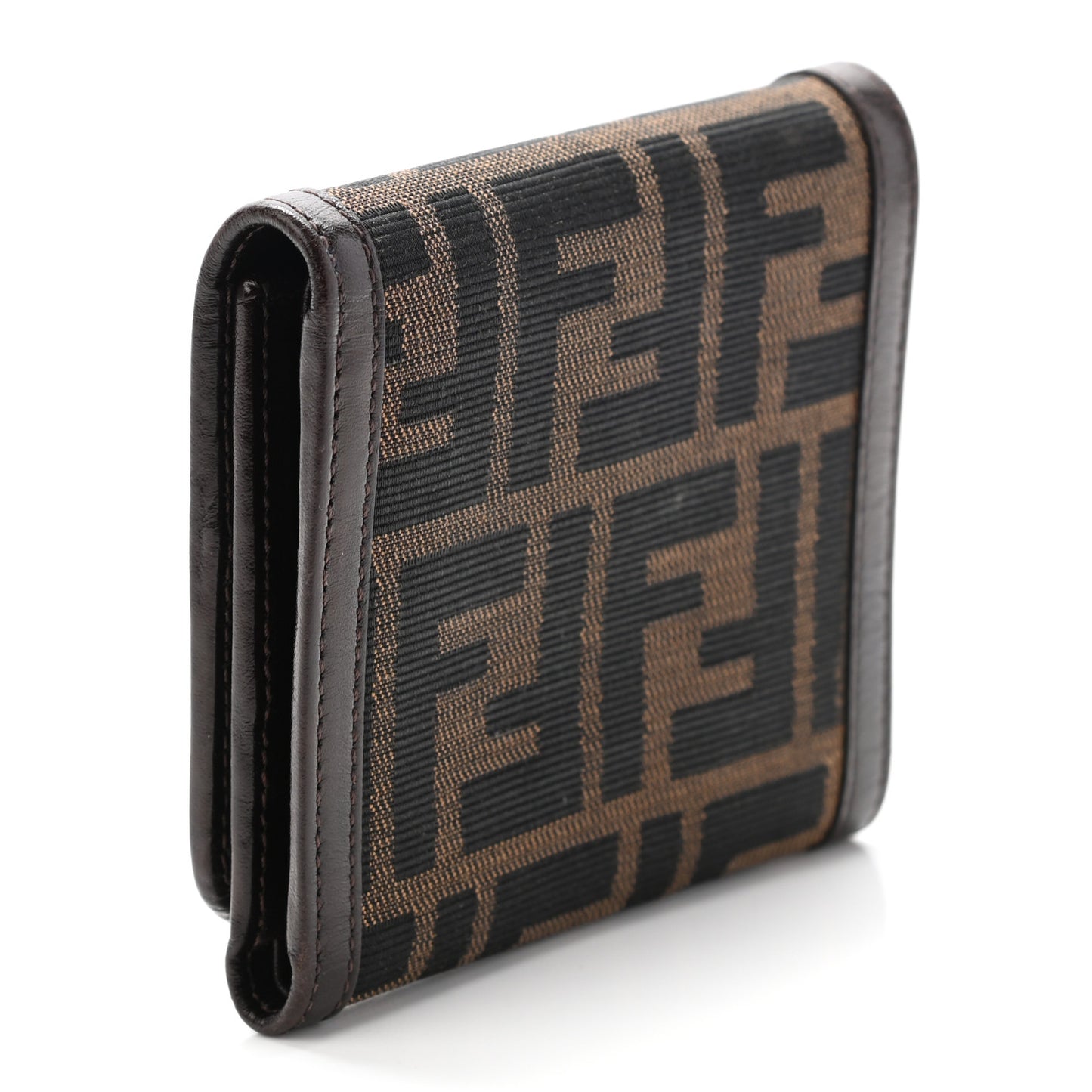 Zucca Compact Wallet Tobacco