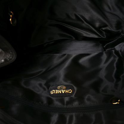 Chanel Lambskin CC Shoulder Bag Black 5 of 10