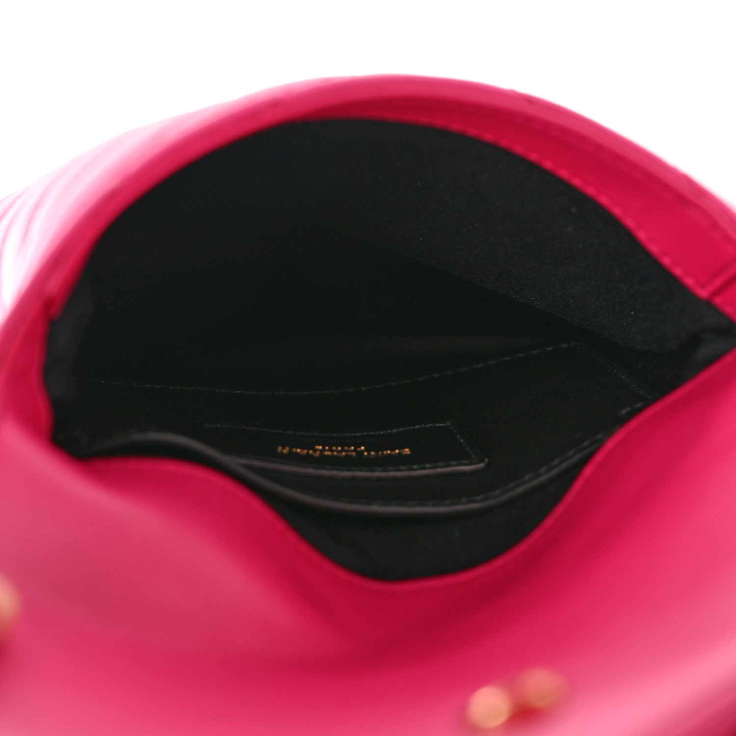 Saint Laurent Lambskin Quilted Double Flap Bag Pink 6 of 12