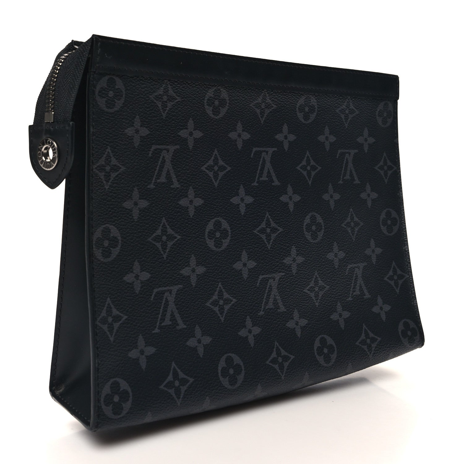 Louis Vuitton Monogram Eclipse Pochette Voyage MM 3 of 9