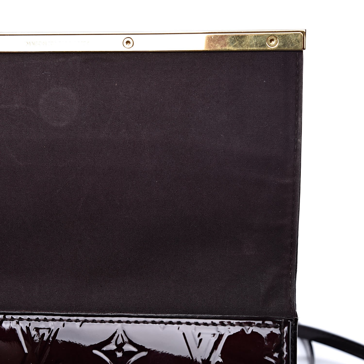Louis Vuitton Vernis Ana Clutch Amarante 8 of 10