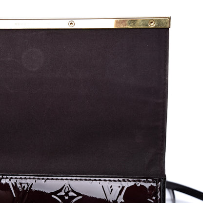 Louis Vuitton Vernis Ana Clutch Amarante 8 of 10