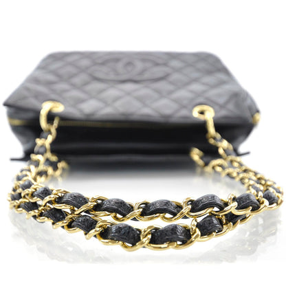 Chanel Caviar Quilted Petit Timeless Tote PTT Black 5 of 10