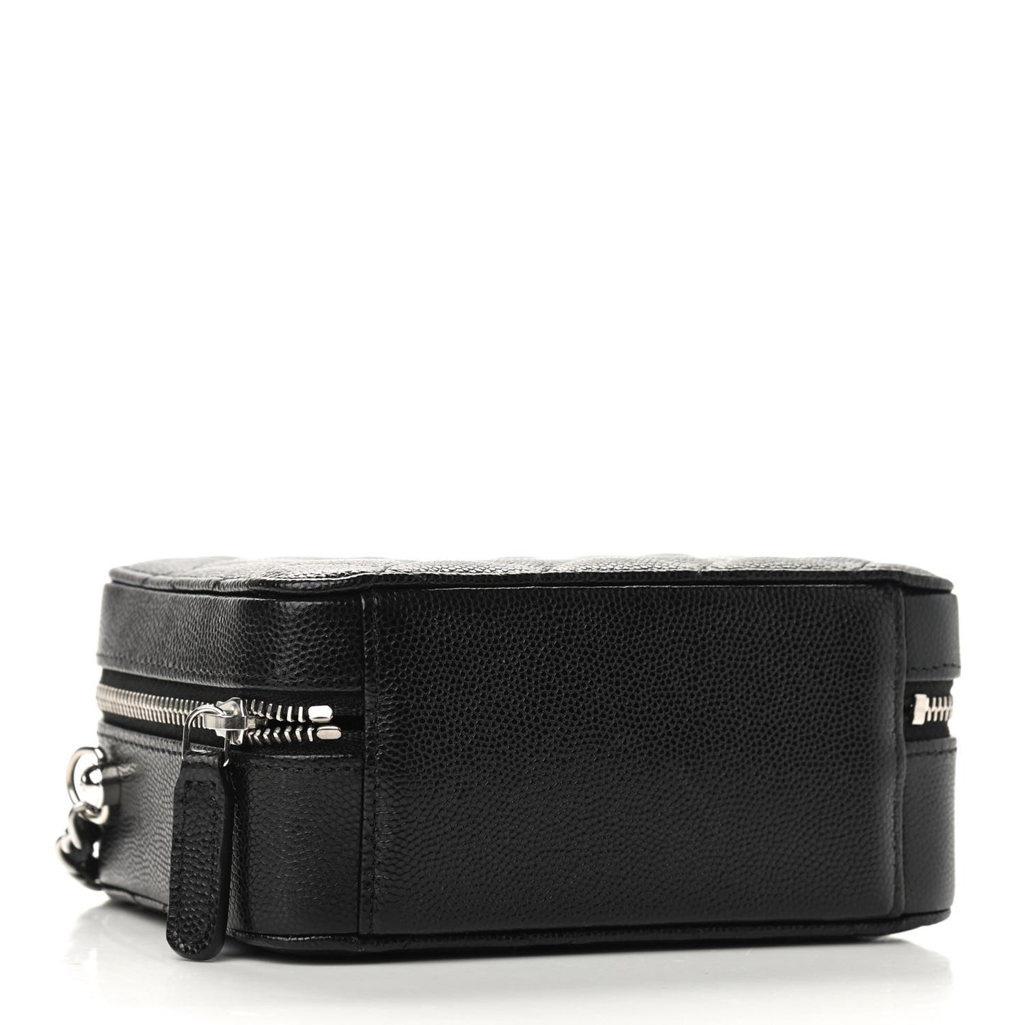 Caviar Quilted Camera Bag Black