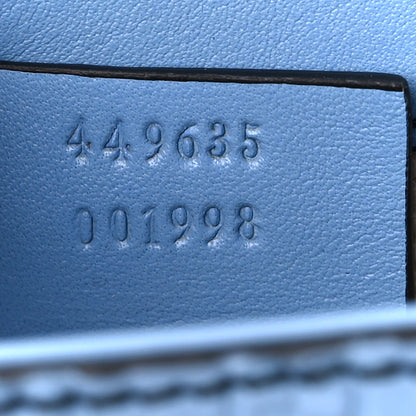 Gucci Microguccissima Medium Emily Chain Shoulder Bag Mineral Blue 7 of 12