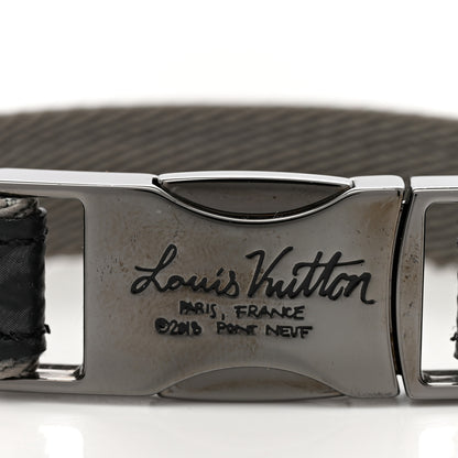 Louis Vuitton Monogram LV Fast Clip Eclipse Bracelet 19 4 of 5
