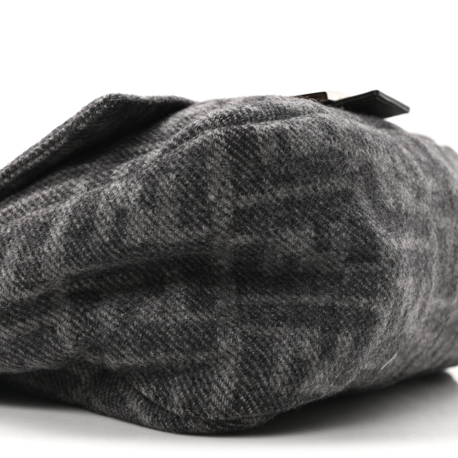 Fendi Wool Zucca Mama Baguette Grey 9 of 10