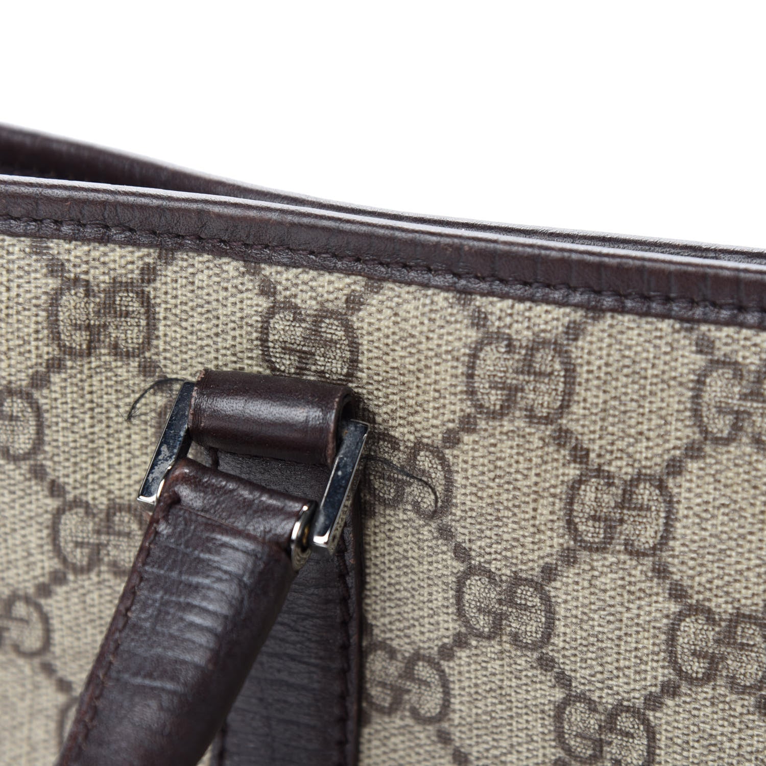 Gucci GG Plus Monogram Medium Joy Tote Dark Brown 13 of 16