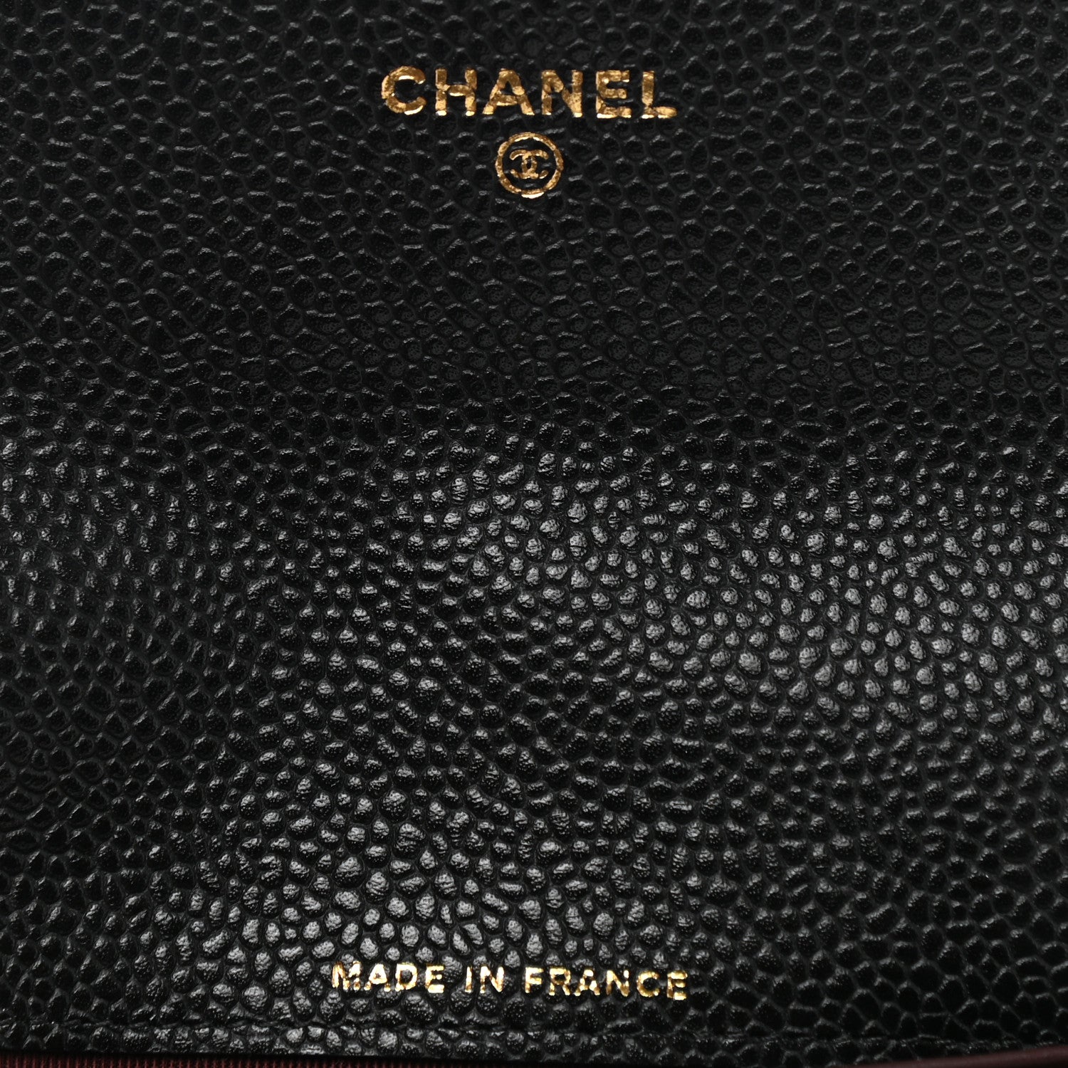 Chanel Caviar Quilted Large Gusset Flap Wallet Black 6 of 8