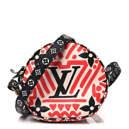 Louis Vuitton Monogram Giant Crafty Boite Chapeau Souple PM Creme Rouge Black 1 of 10