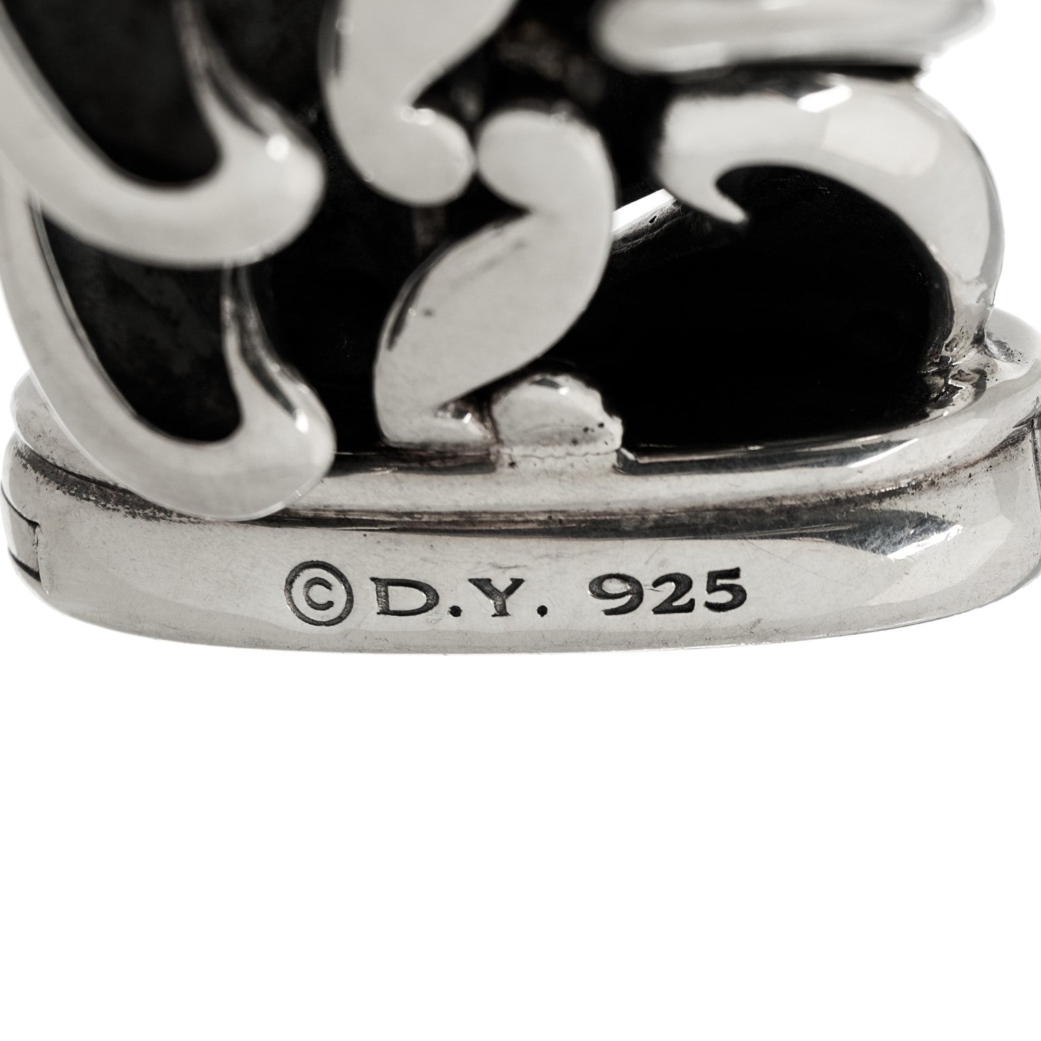David Yurman Sterling Silver Sculpted Cable Bracelet 3 of 3