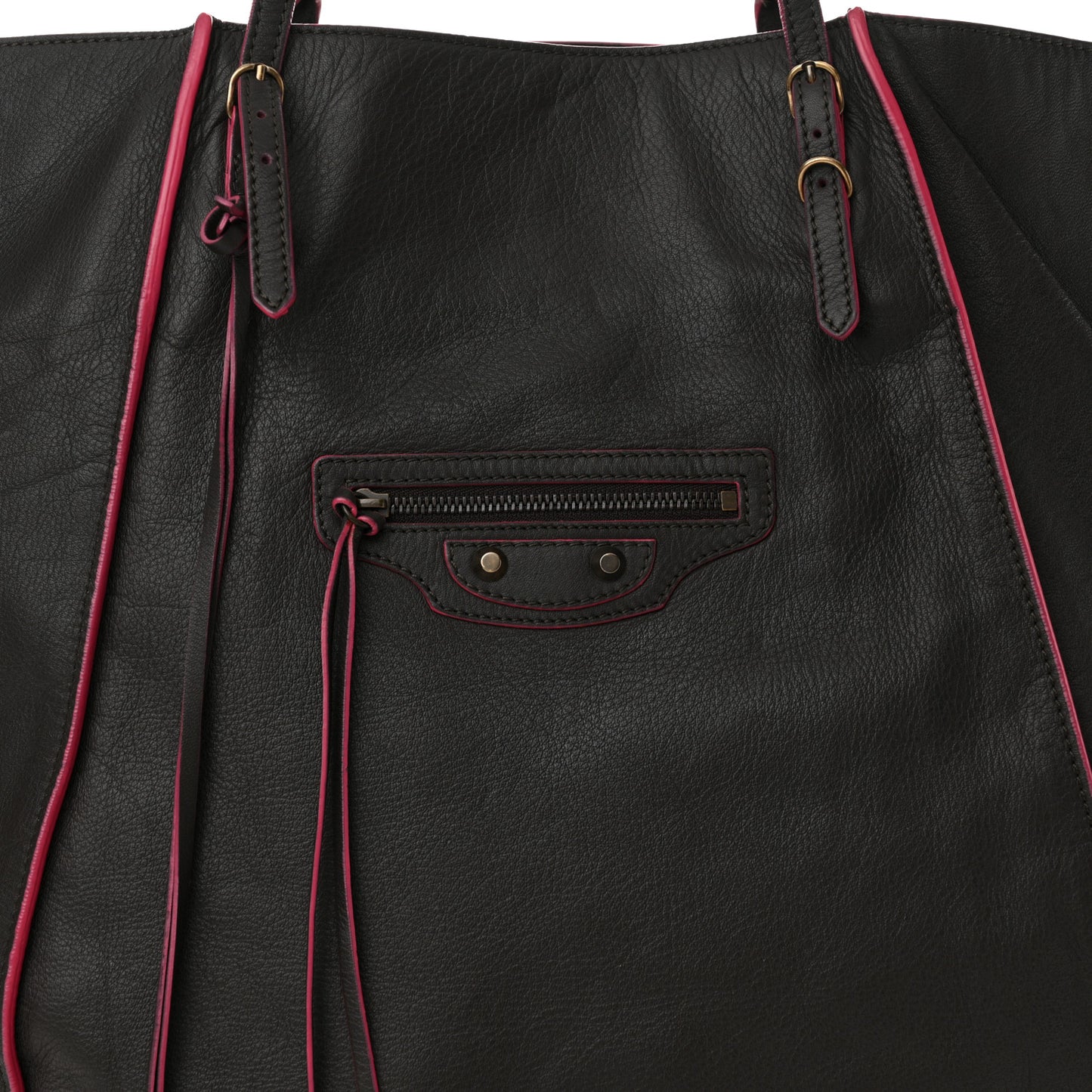 Veau Papier Basket Tote Brown