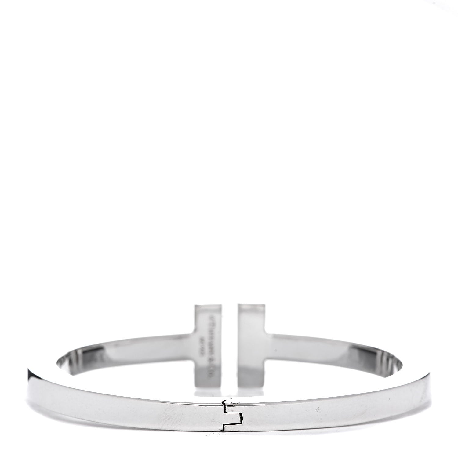 Tiffany Sterling Silver T Square Bracelet 3 of 5
