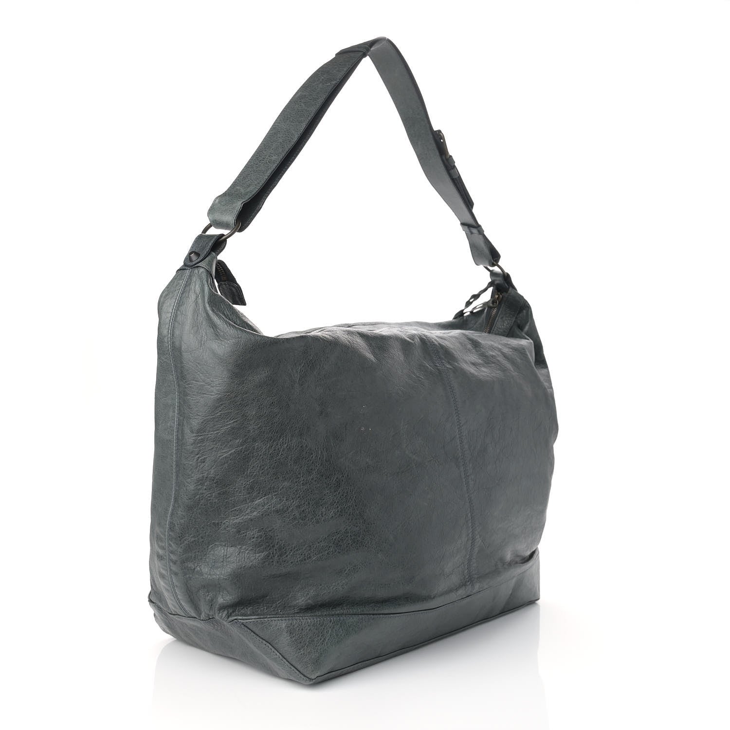 Balenciaga Agneau Courier Anthracite 2 of 16