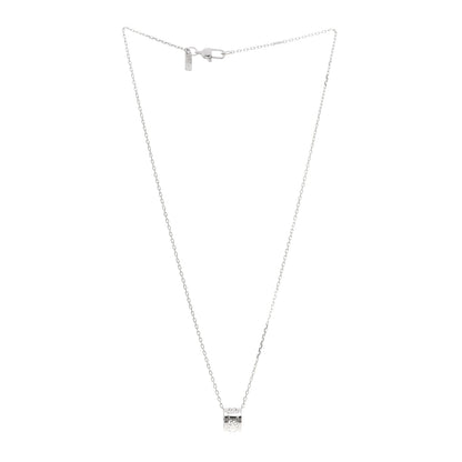Gucci 18K White Gold Icon Twirl Pendant Necklace 3 of 6