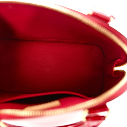 Louis Vuitton Vernis Alma BB Pomme D'Amour 5 of 9